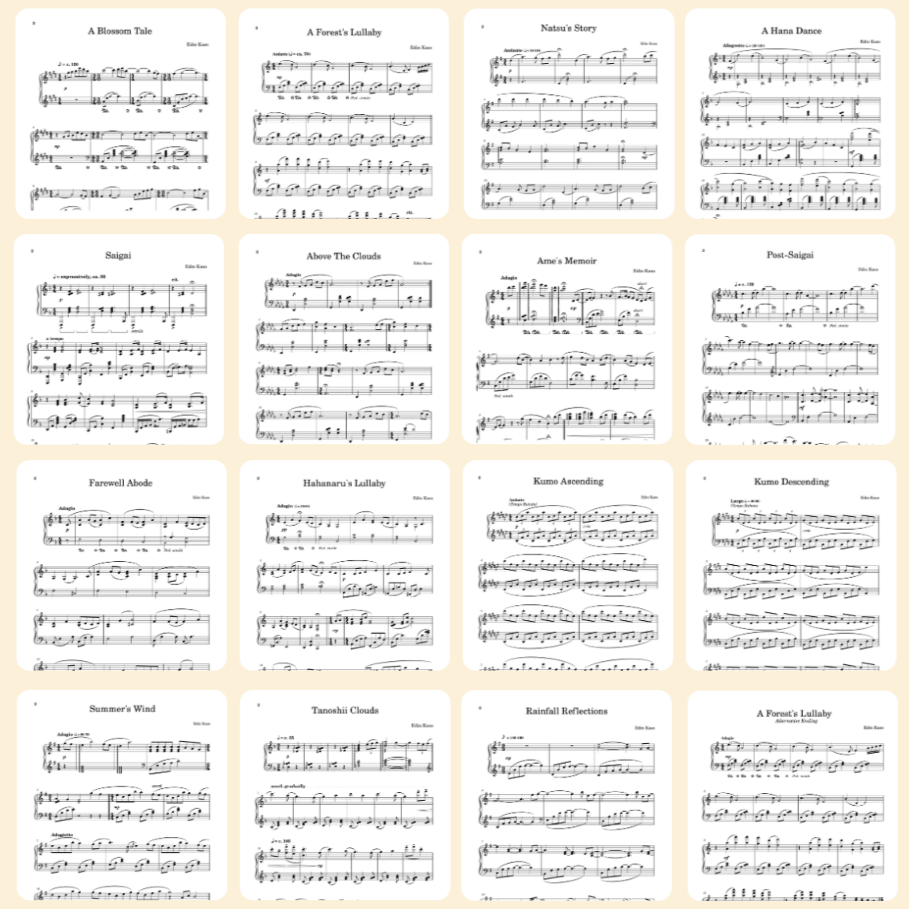 1. A Piano Collection: Piano Nature Stories